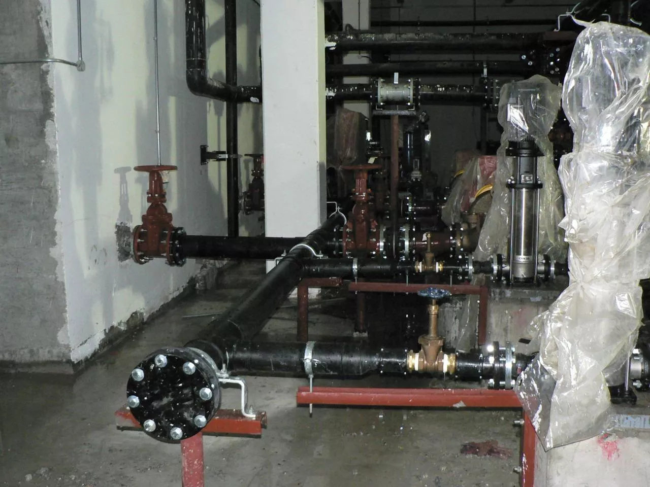 Pump & Water Tanks Connections with HDPE Pipes