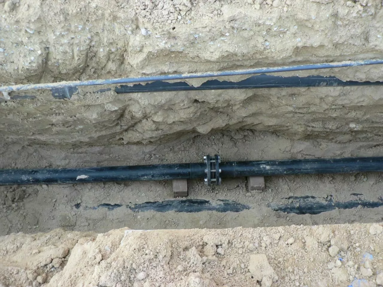HDPE Pipes Underground