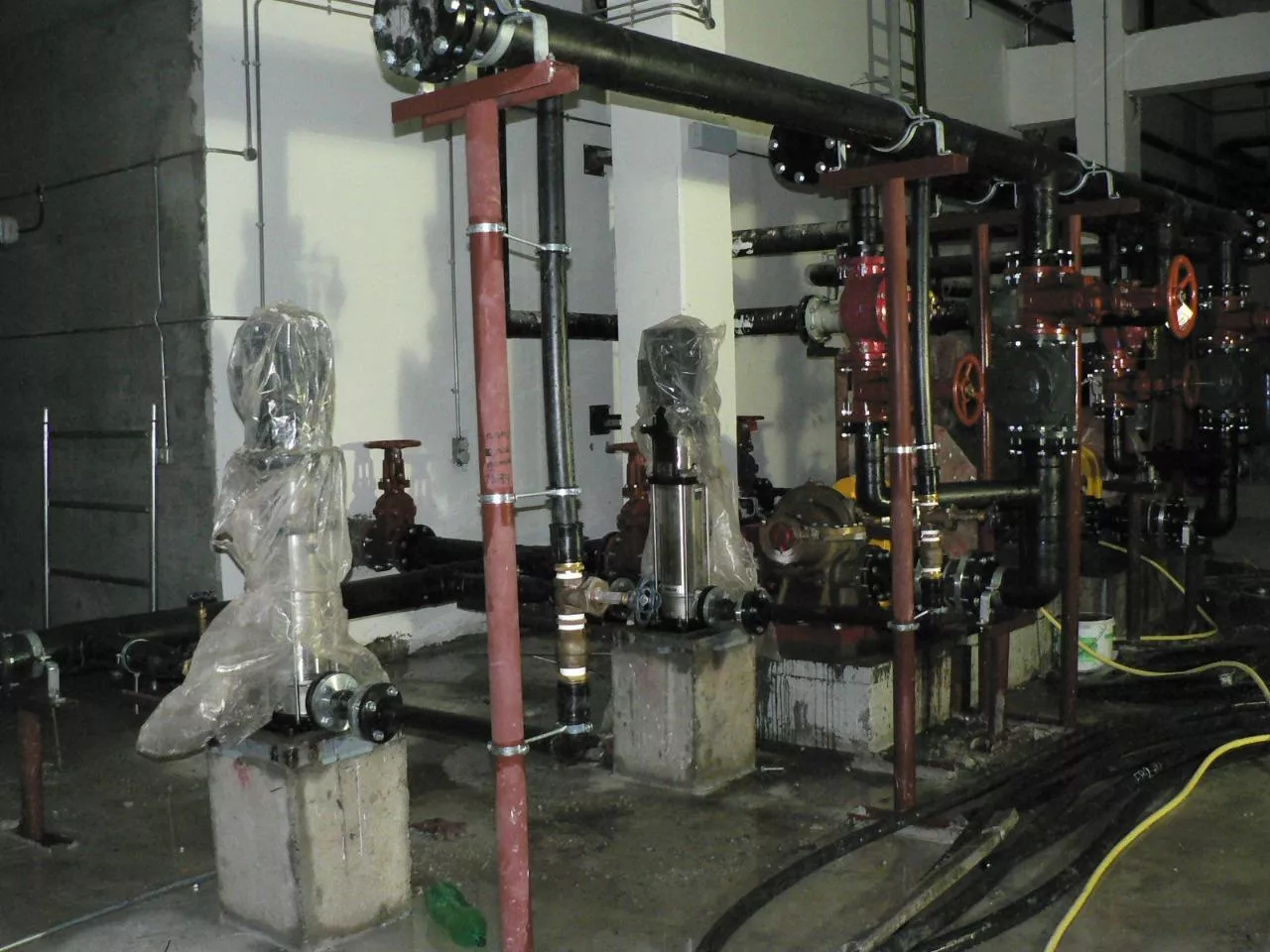 Pump & Water Tanks Connections with HDPE Pipes